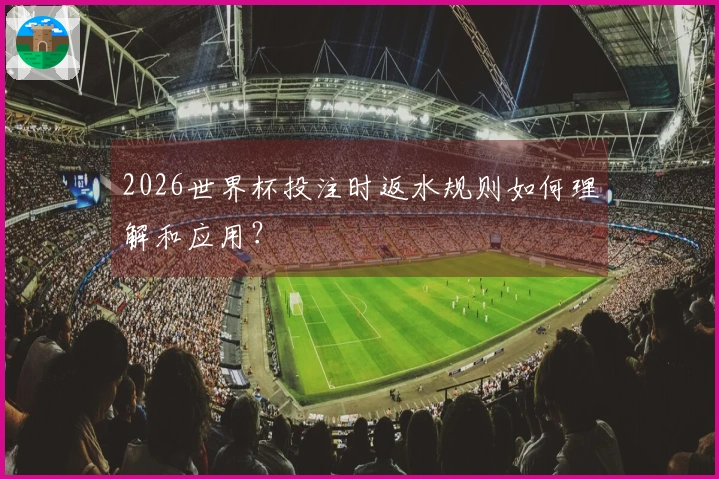 2026世界杯投注时返水规则如何理解和应用？